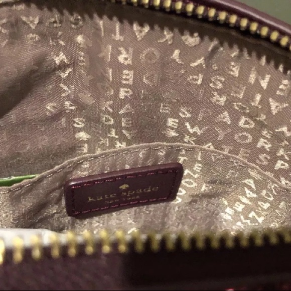 ➕ Kate spade mini Reiley laurel way glitter plum - Picture 6 of 6